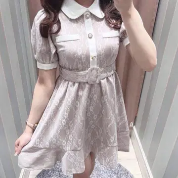 evelyn 레이스 플레어 OP