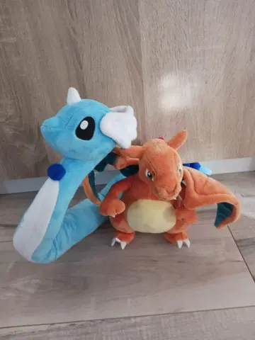 리자몽 망나뇽 봉제 인형 세트
