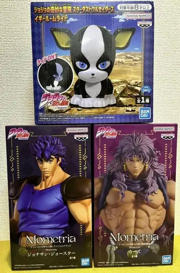 죠죠의 기묘한 모험 죠나단 죠스타 카즈 라이트 3세트