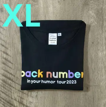 back number in your humor 2023 티셔츠 XL