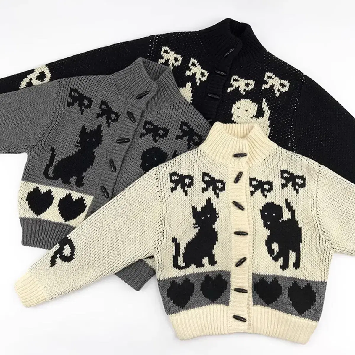 OPEN YY PET CLUB COWICHAN JACKET ホワイト OPENYY | 오픈와