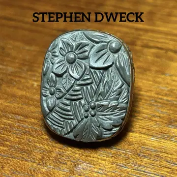 STEPHEN DWECK 스티븐듀에크 플라워 조각 반지