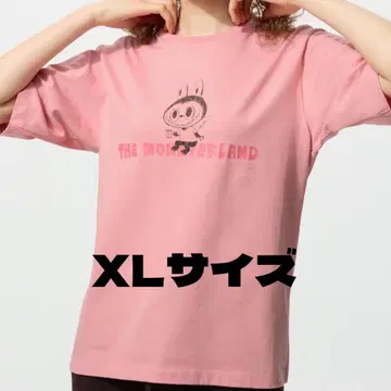 UNIQLO POPMART UT 유니클로 팝마트 라부부 핑크 XL