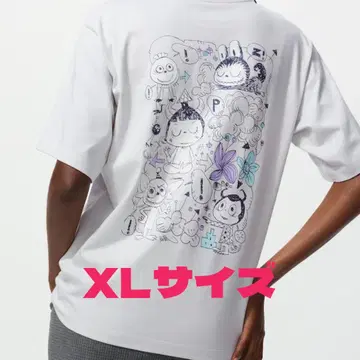 UNIQLO POPMART UT 유니클로 팝마트 라부부 화이트 XL