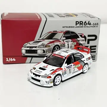 팝 레이스 1/64 미쓰비시 랜서 에볼루션 IV WRC 1997