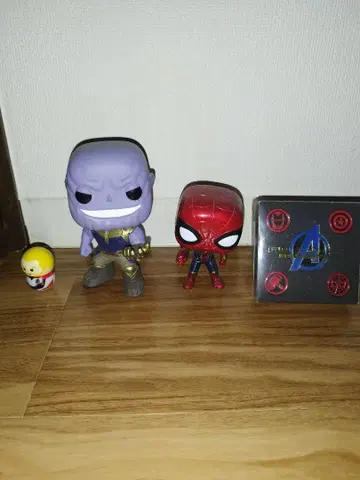 스파이더맨 타노스 피규어 세트