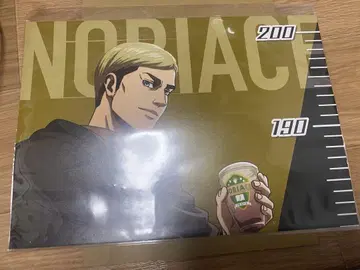 진격의 거인 엘빈 NOBIACE 신장계 포스터