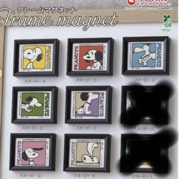 스누피 프레임 마그넷 7종