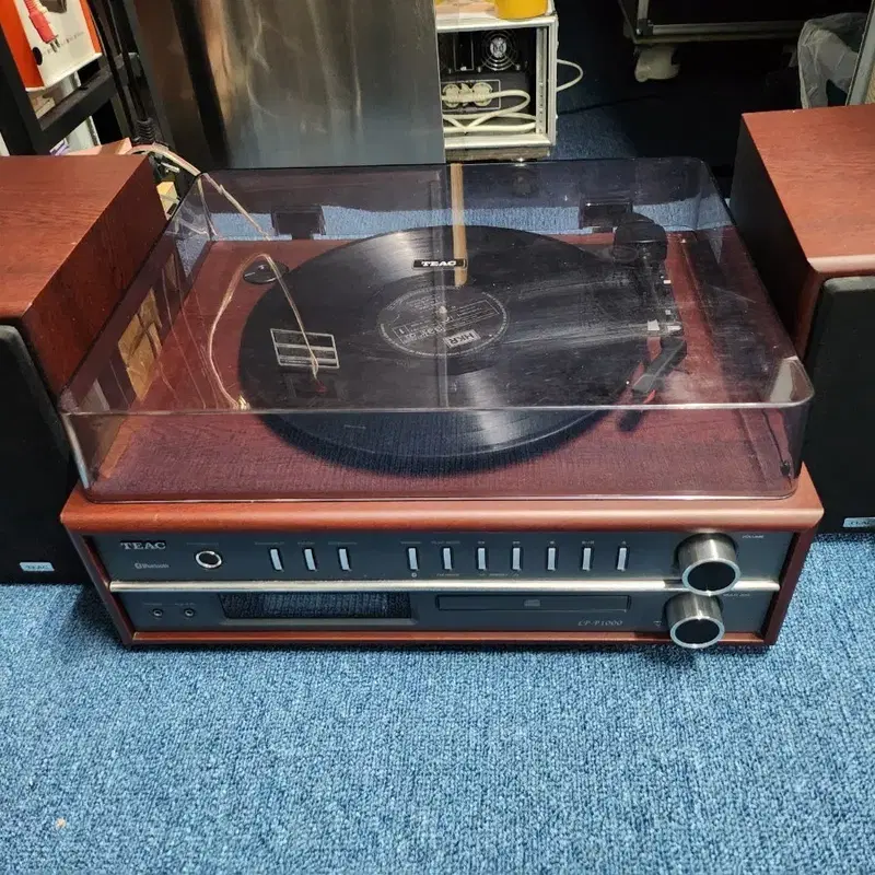 TEAC LP-P1000 턴테이블 CD 블루투스 오디오