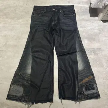 도킹 리메이크 부츠컷 데님 차펠
