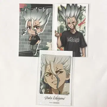 Dr. STONE 닥터 스톤 이시가미 센쿠 월마 파보테리아 포토카 혜택