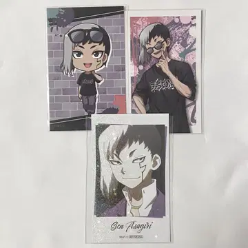 Dr.STONE 닥터 스톤 아사기리 겐 월마 파보테리아 포토 카드 특전