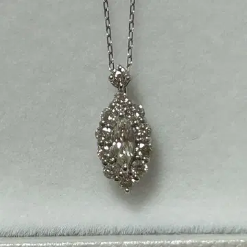 PT 플라티나 마키스컷 다이아몬드 펜던트 목걸이 0.25ct