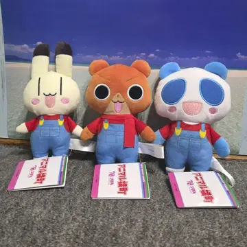 애니멀 요코초 오버롤 봉제 인형 전종 세트