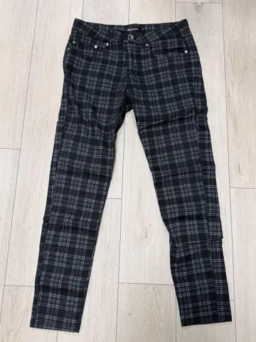 BELINDA 체크 슬랙스