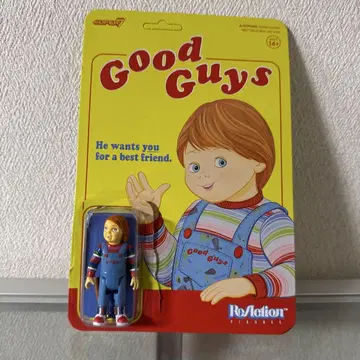 SUPER7 Good Guys 처키 피규어 아메토이 레트로