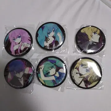미개봉 ACUTE ReAct 하츠네 미쿠 보컬로이드 56mm 캔뱃지 전종