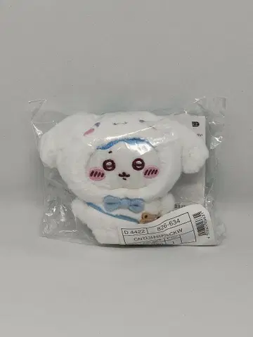치이카와 x 산리오 콜라보 치이카와 마스코트 홀더 하치와레 미개봉 새상품