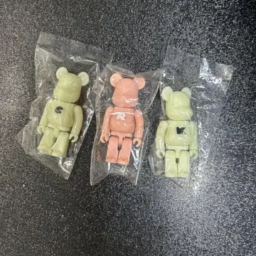 베어브릭 피규어 세트 3색