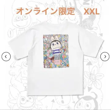 팝마트 x UT 유니클로 T셔츠 XXL POP MART 라부부