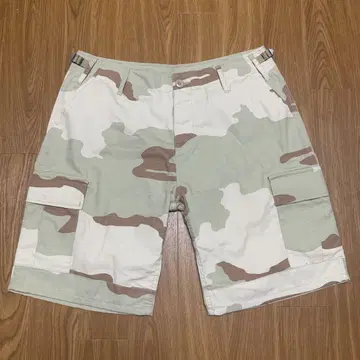 SEABEES 씨비즈 BDU 카고 숏팬츠 데저트 카모 M