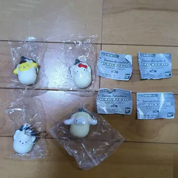 산리오 말랑말랑 마스코트 오이스터 4점 묶음 판매