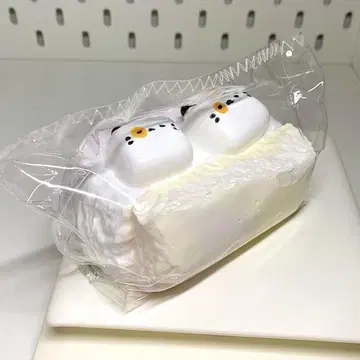 [ 폭수감 ] 실리콘 스퀴즈 컬러풀 고양이 샌드