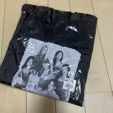 BABYMONSTER 롱 슬리브 T셔츠 BLACK 미개봉 L