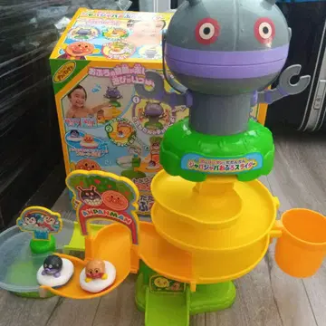 호빵맨과 덜덜이 자바자바 목욕 슬라이더