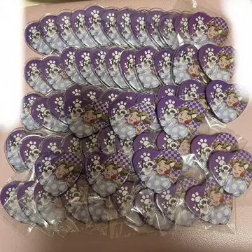 닌타마 란타로 난자타운 타무라 미키에몬 하트 캔뱃지 60개
