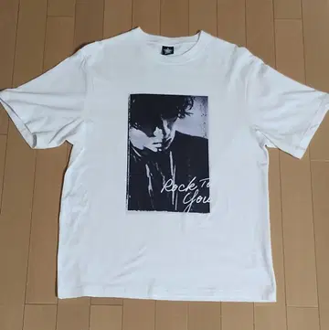 요코야마 유 ROCK TO YOU LIVE TOUR T셔츠 화이트