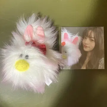 ILLIT 봉제 인형 키링 민주 MINJU