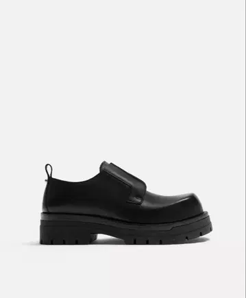 zara 청키 리얼 가죽 신발