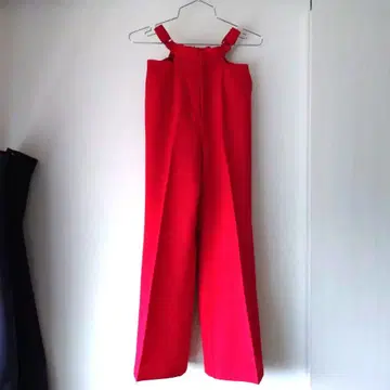 HARE 사이드 컷 아웃 와이드 팬츠