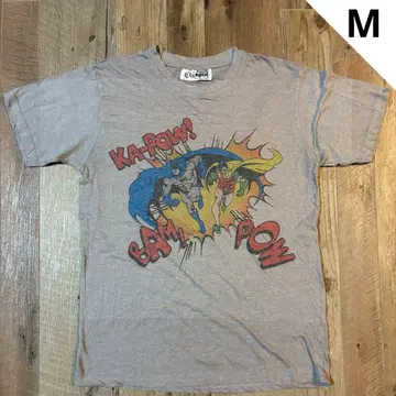 배트맨 x 로빈 빈티지 프린트 티셔츠 남성용 M 1974