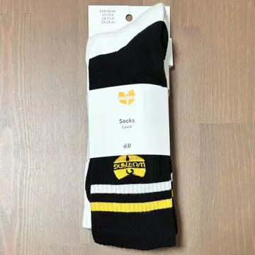 새상품 2족 25.5-27 우탱 클랜 삭스 Wu-Tang Clan