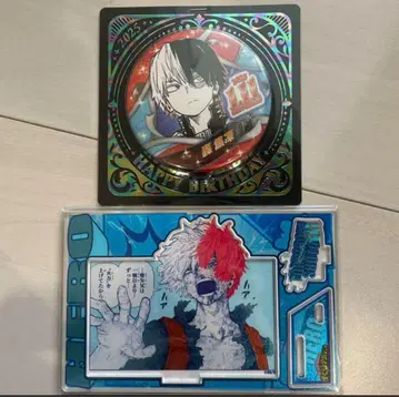 히로아카 토도로키 쇼토 벌스데이 피규어 & 캔배지 점프샵