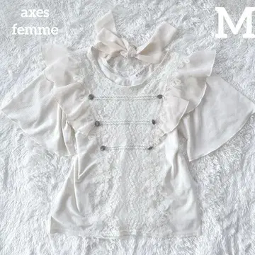 미품 axes femme 엑시즈팜 나폴레옹풍 풀오버 M
