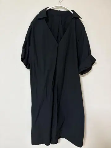 Spick and Span 원피스 반팔 블랙