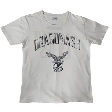 DragonAsh 드래곤 애쉬 밴드 티셔츠 M 화이트 프린트