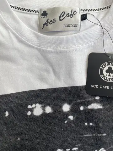 Ace Cafe 바이크 그래픽 티셔츠 M 사이즈