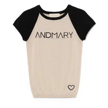 ANDMARY Mary 로고 knit tops