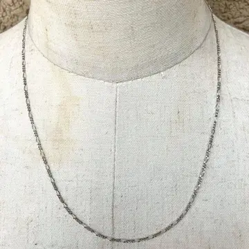 ITALY MADE SILVER925 FIGARO NECKLACE 실버