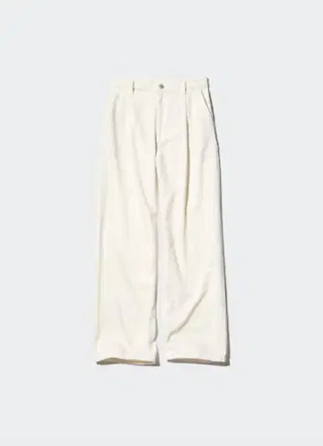 UNIQLO 드레이프 데님 턱 팬츠