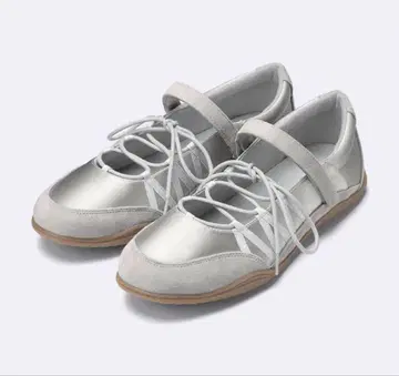 레이스업 발레 스니커즈 03 GRAY 지유 L 사이즈