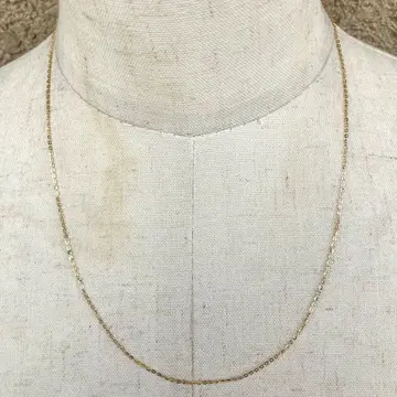 SILVER925 OVAL CHAIN NECKLACE / 실버 / 목걸이