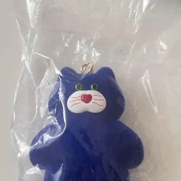 [익명 배송/미사용 새상품] mojojojo 피규어 마스코트 고양이 파랑