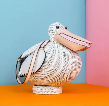 Wicker darling Petros the Wicker Pelican