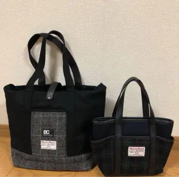 Harris Tweed 토트백 세트