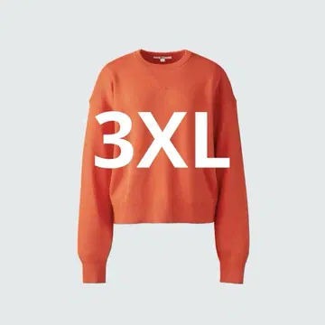 [미사용 새상품] UNIQLOC 스무스 코튼 크루넥 스웨터 3XL